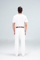 Easy White Classic Pants