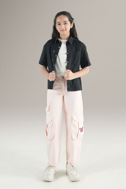 Black Iron Clasp Shirt