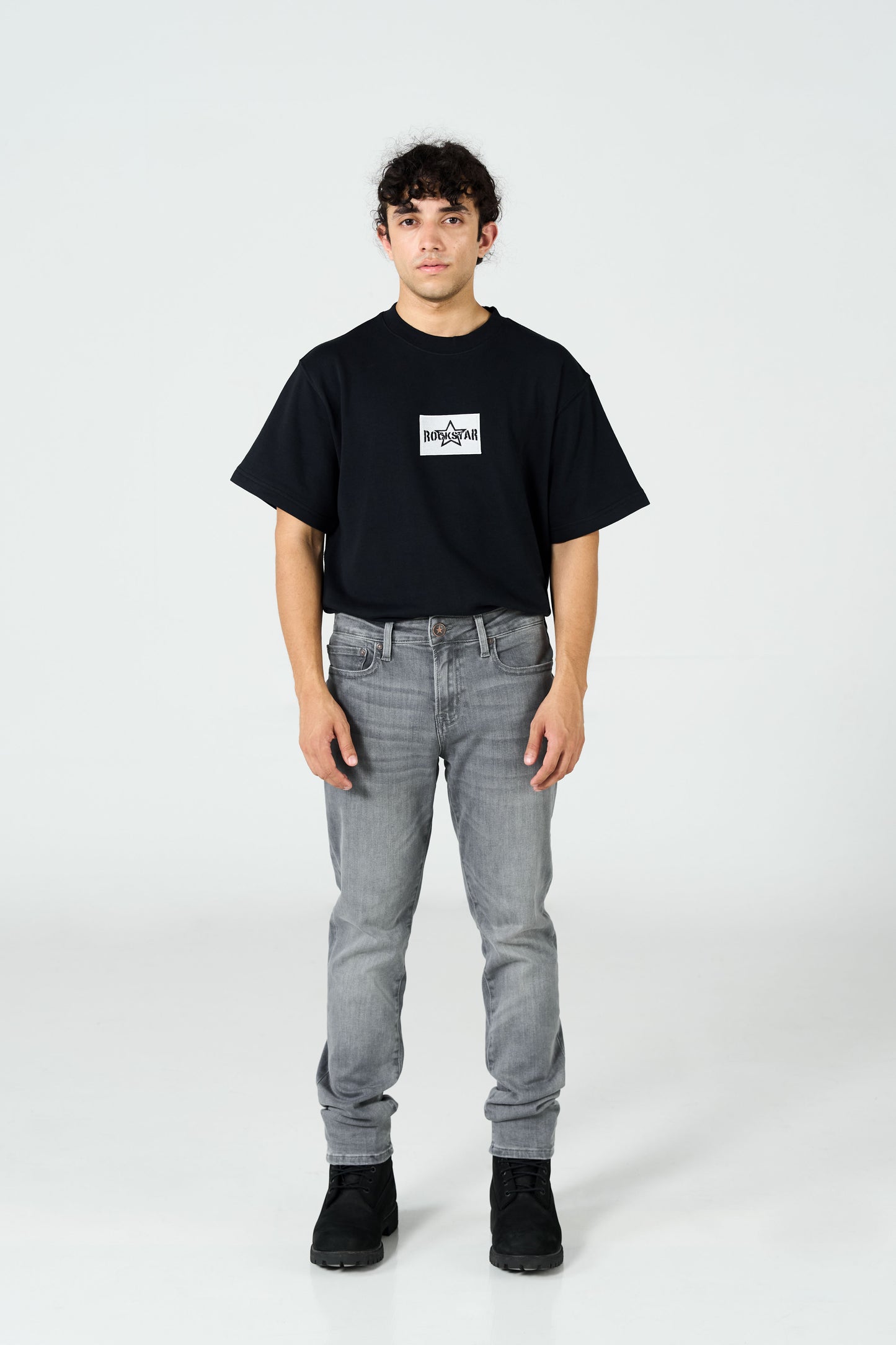 Grey Slim Jeans shop at Rockstar Jeans