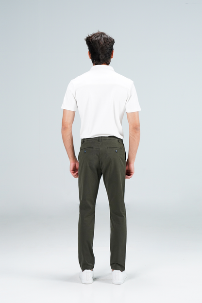 Slim Fit Chino Pant Green shop at rockstar jeans