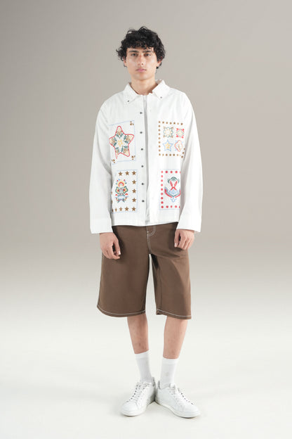 Truck Star White Shirt