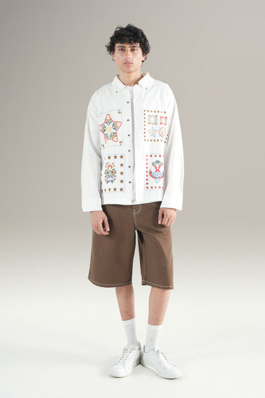 Truck Star White Shirt