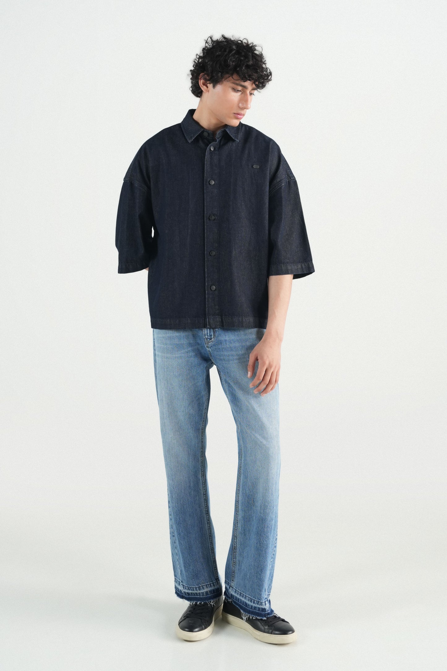 Button Down Over size Shirts