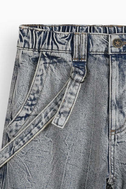 Baggy Fit Cargo Jeans Tinted