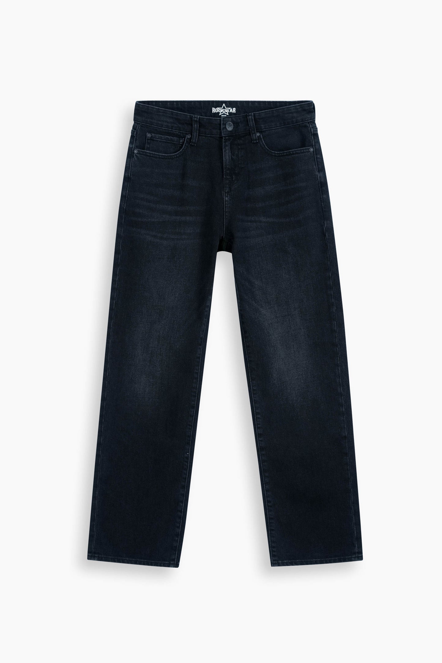 Loose Straight Fit Jeans Black