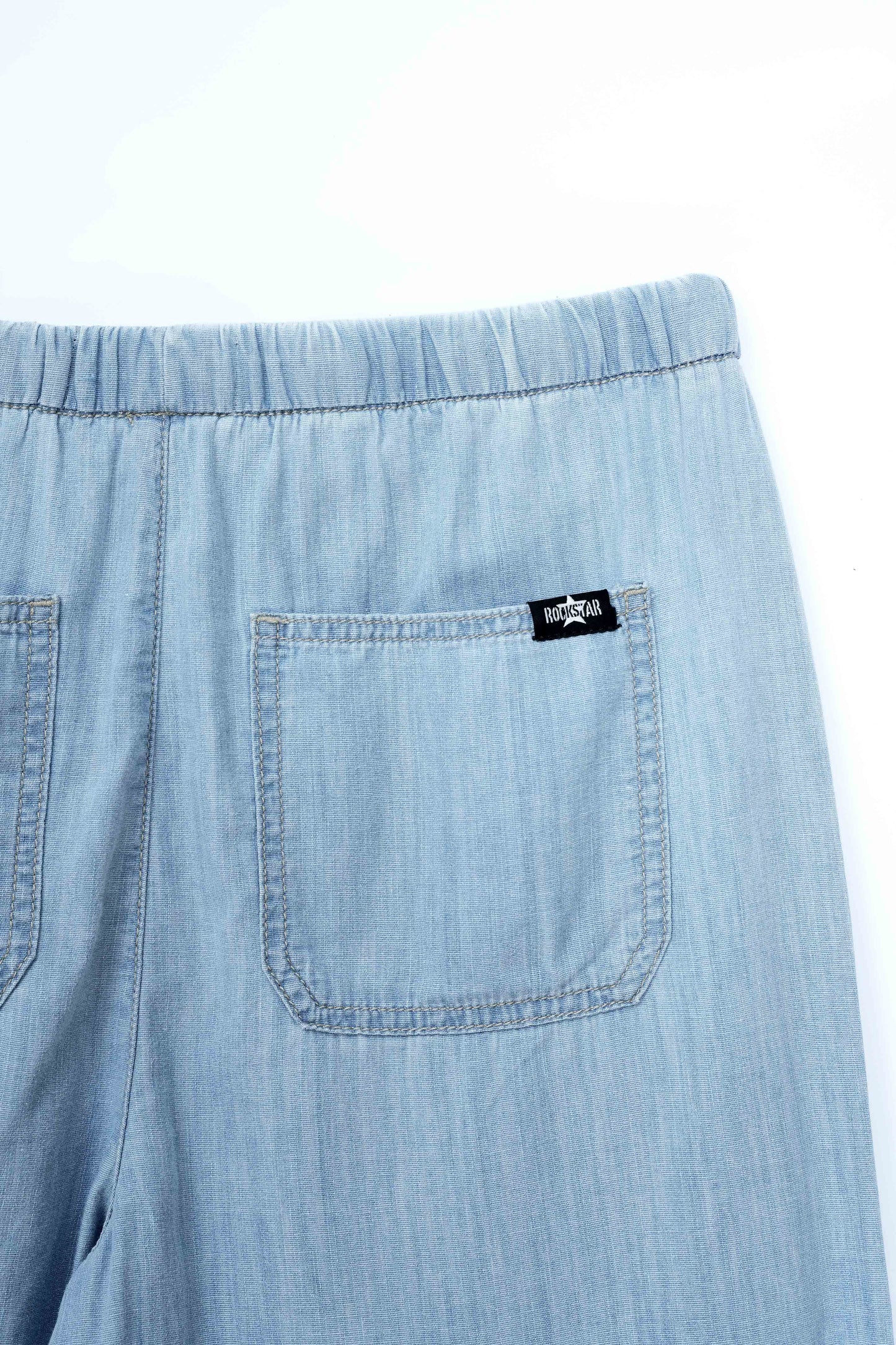 High Rise Wide Leg Trouser Jeans Light Blue