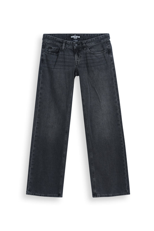 Super Low Rise Baggy Wide Leg Jeans