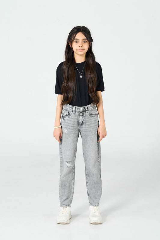 Grey Grind Straight shop at Rockstar Jeans