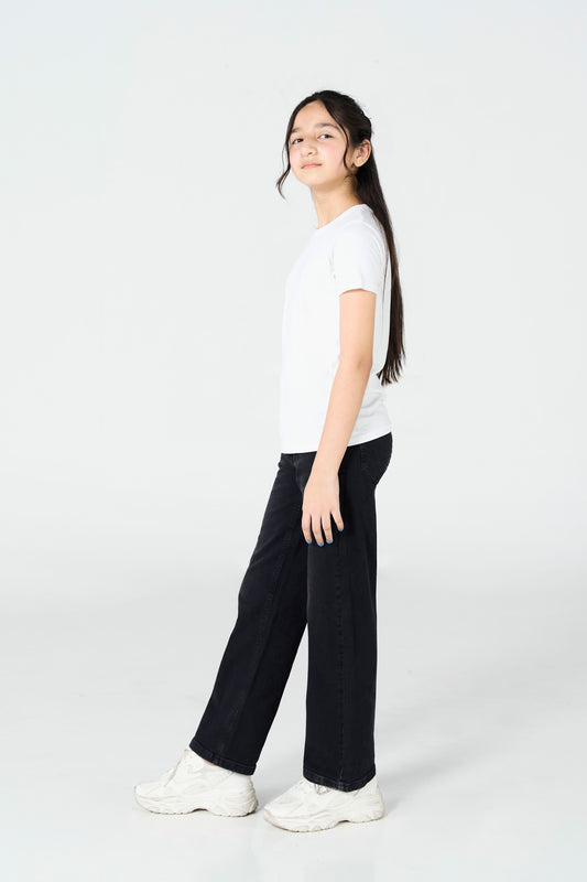 Black Wide Fit shop at Rockstar Jeans