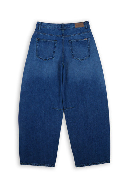 Marine Offset Waist Jeans