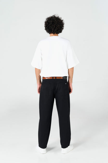 Bamboo Balloon Fit Black Pant shop at Rockstar Jeans
