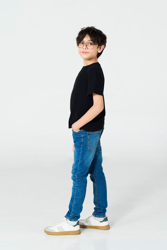 Denim jogger shop at Rockstar Jeans