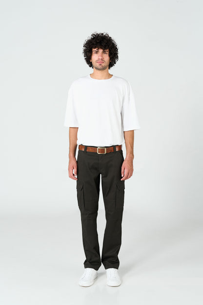 Straight Olive Cargos