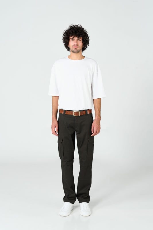 Straight Olive Cargos