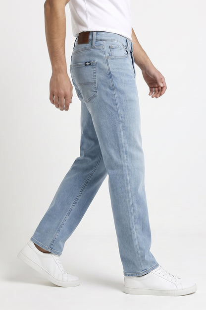 Slim Straight Fit Jeans Light Blue