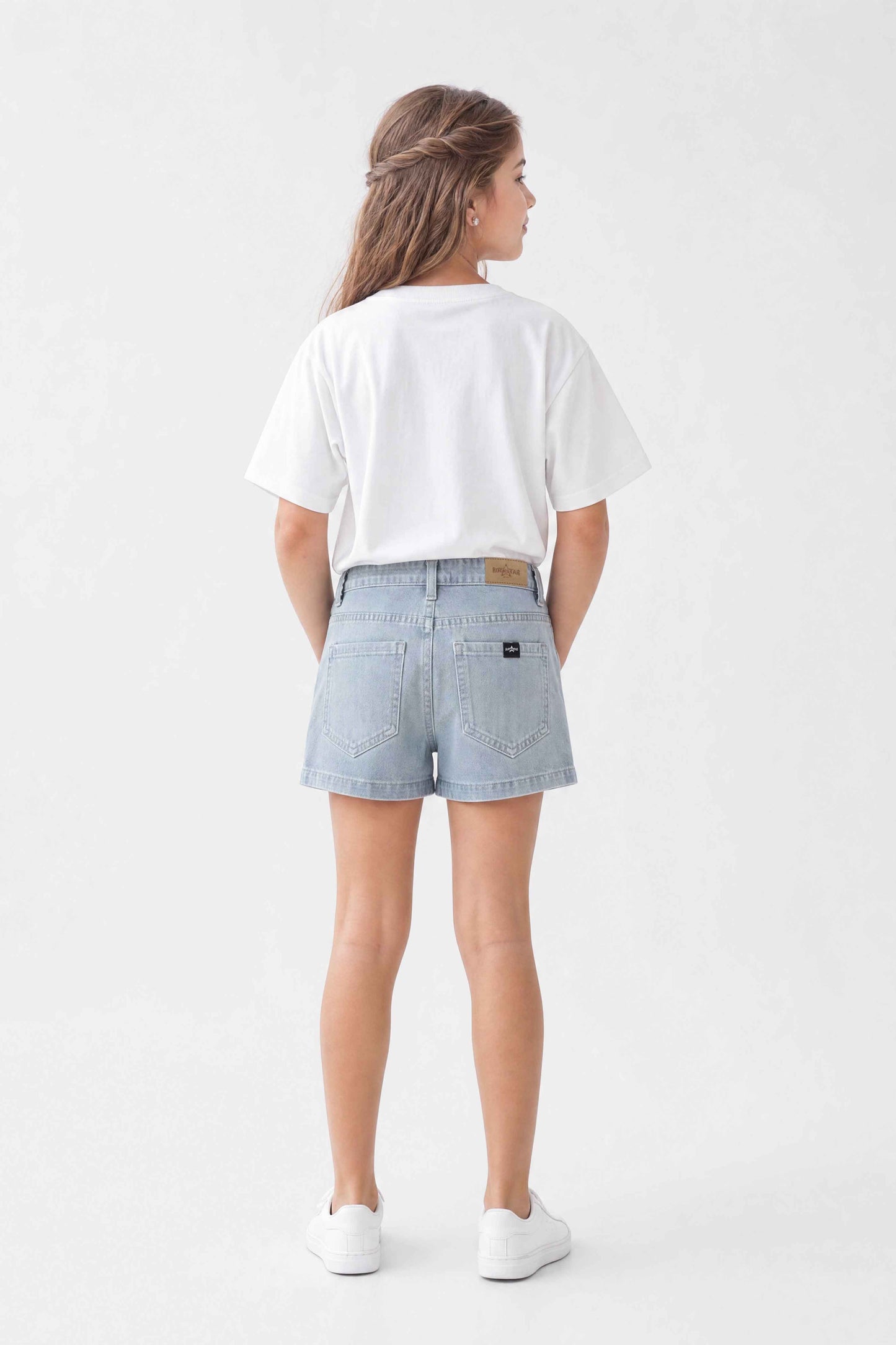 Wide Leg Studded Shorts