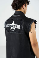 Raw Edge Vest