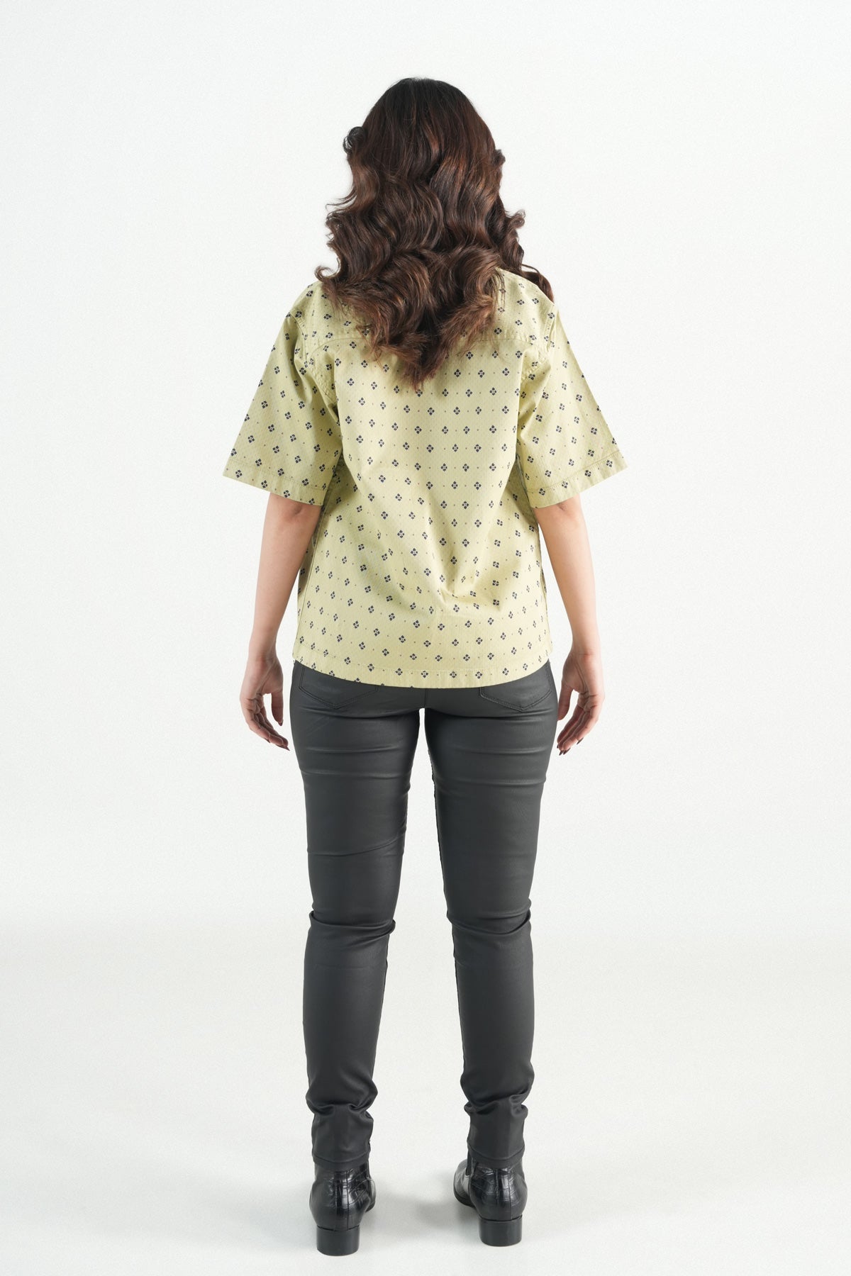 Hawaiian Floral Printed Sage Green Shirt