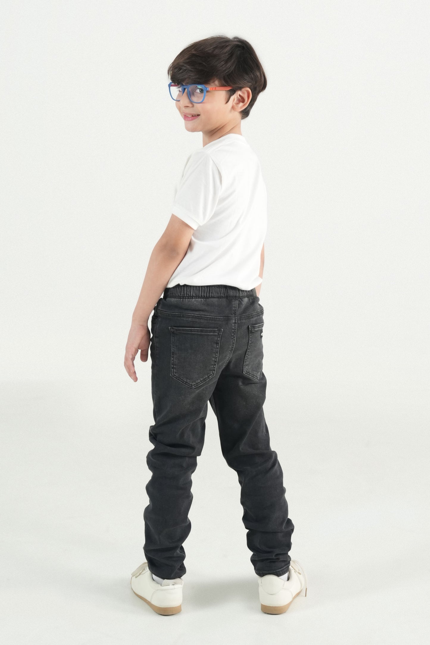 Charcoal Skinny Fit Jeans