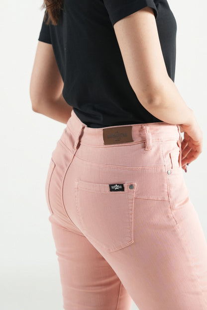 Crystal Hem Peach Pent