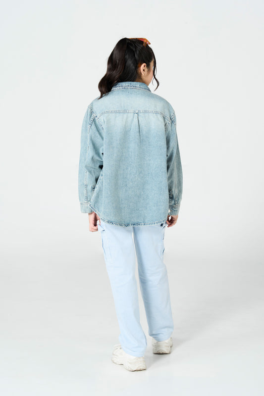 Cool Classic Denim Shirt shop at Rockstar Jeans