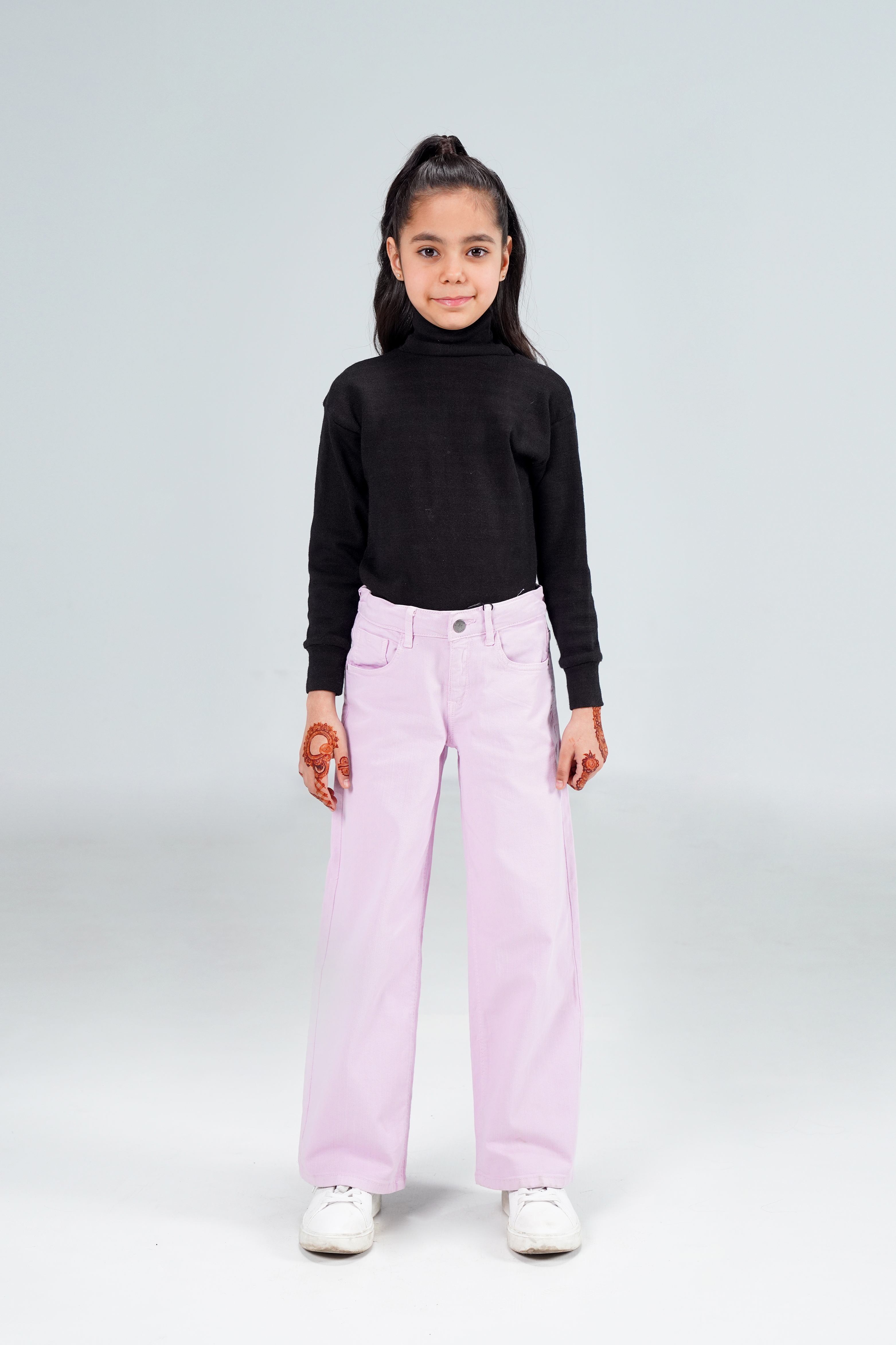 Purple Wide Leg Pant