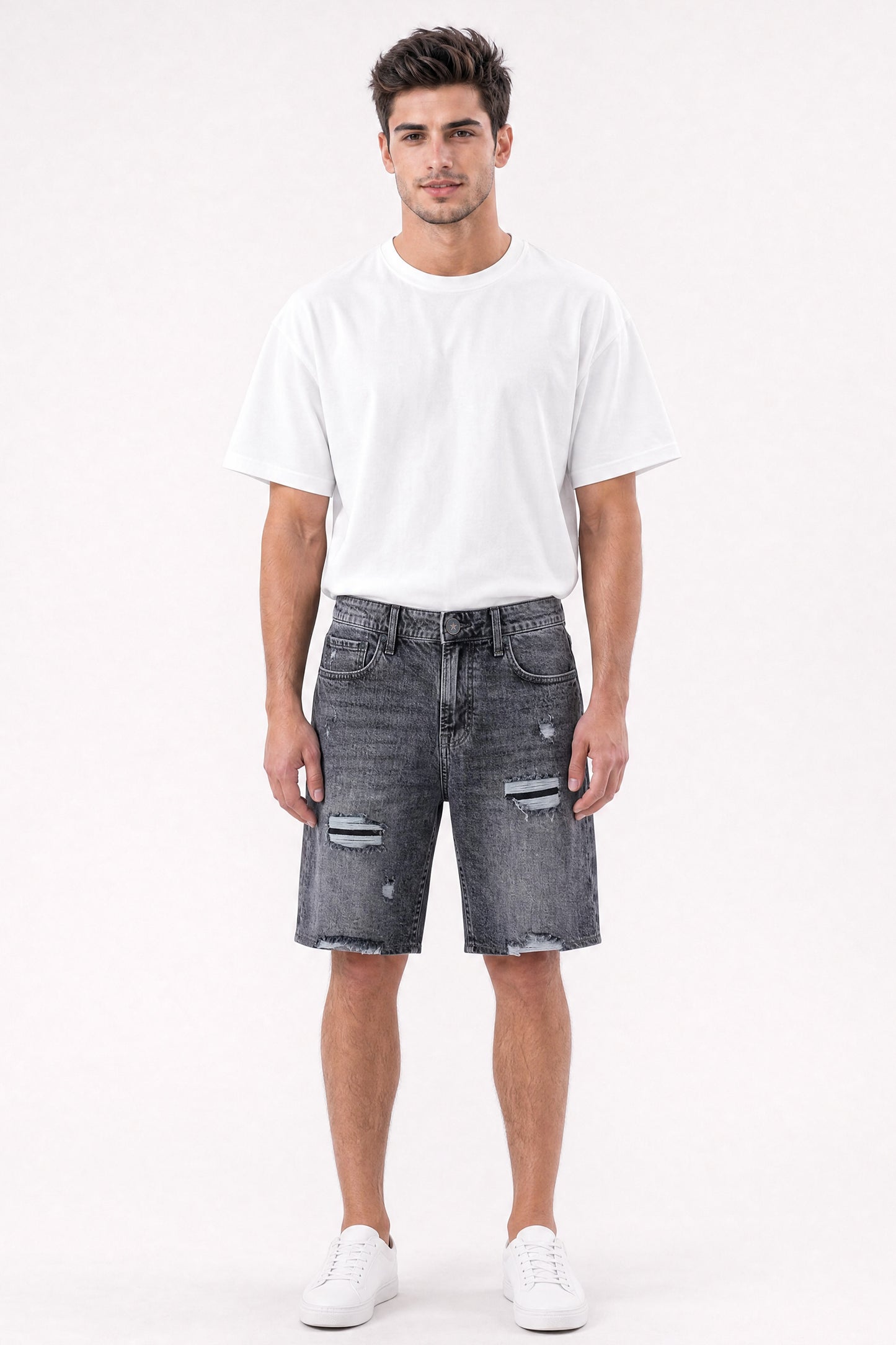 Rip Repair Regular Fit Shorts