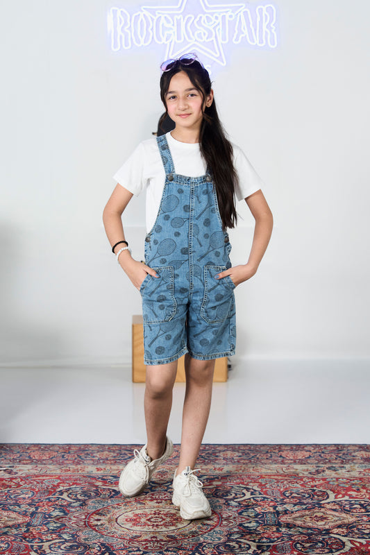 Blue Paddle Dungaree