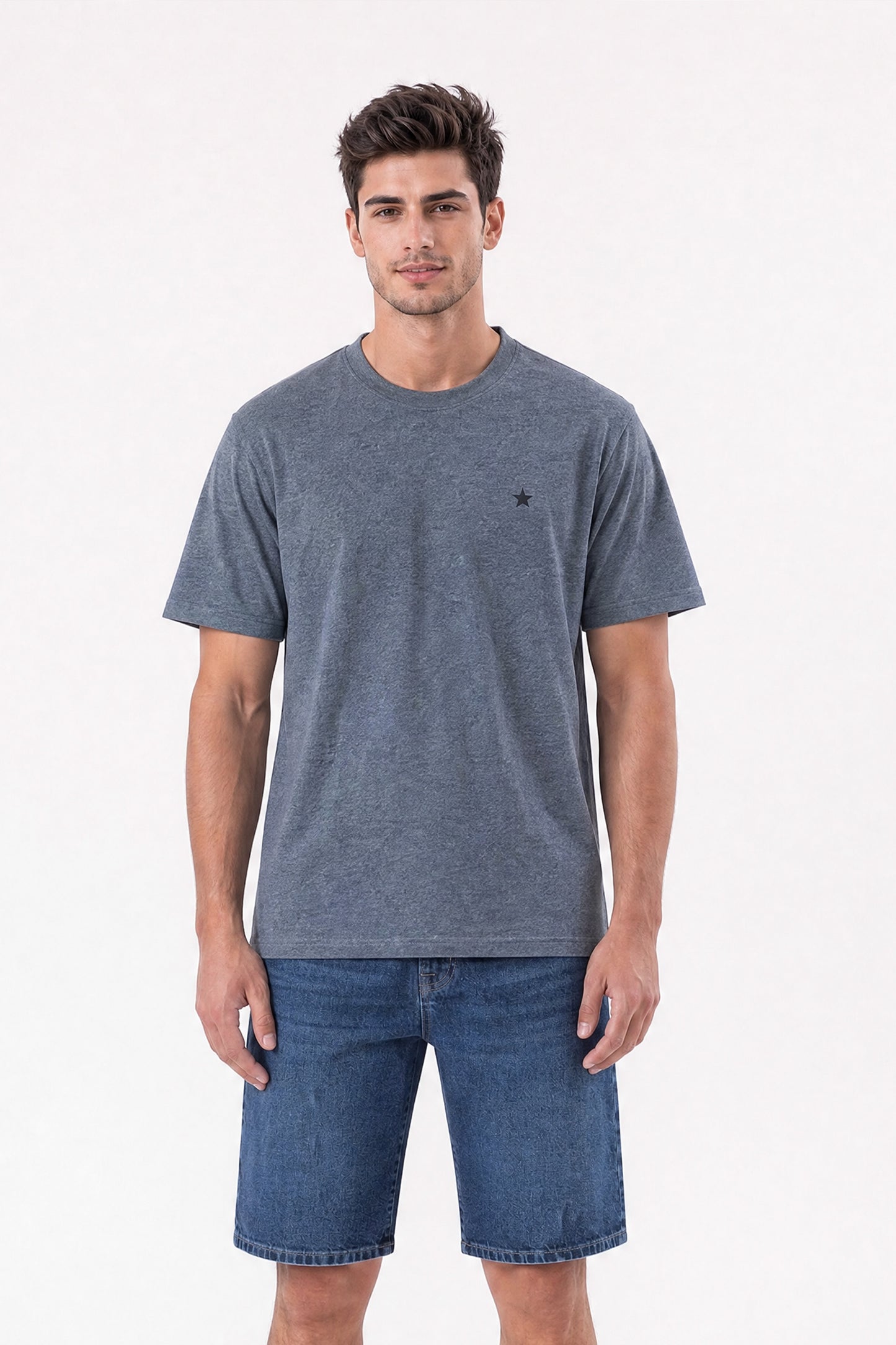 Relaxed Fit Crew Neck T-Shirt