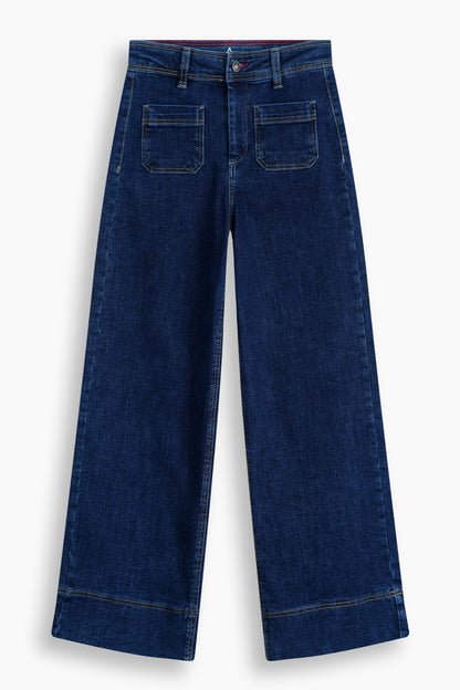 Front Pocket Wide Leg Jeans