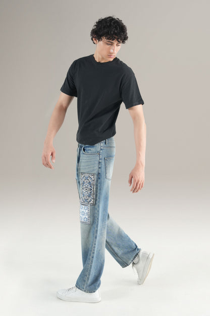 Persian Rug Loose Fit Jeans