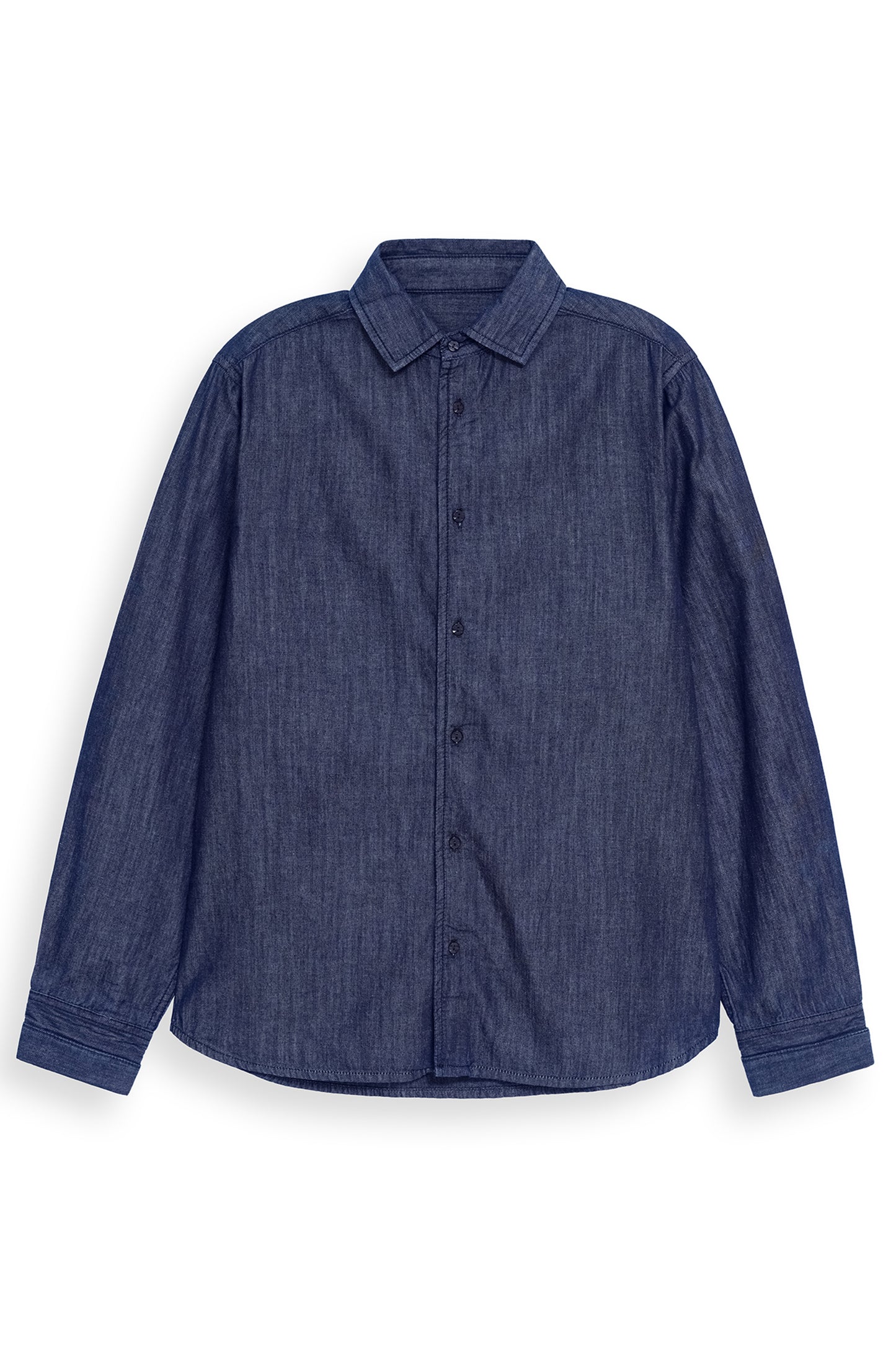 Classic Button Down Shirt Dark Blue