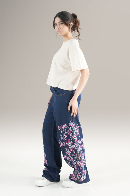 Cherry Blossom Jeans
