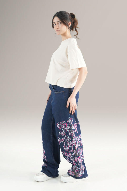 Cherry Blossom Jeans