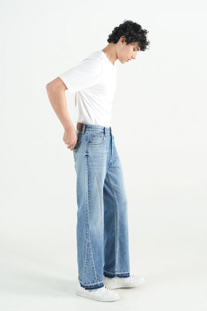 Flare Fit Jeans Light Blue