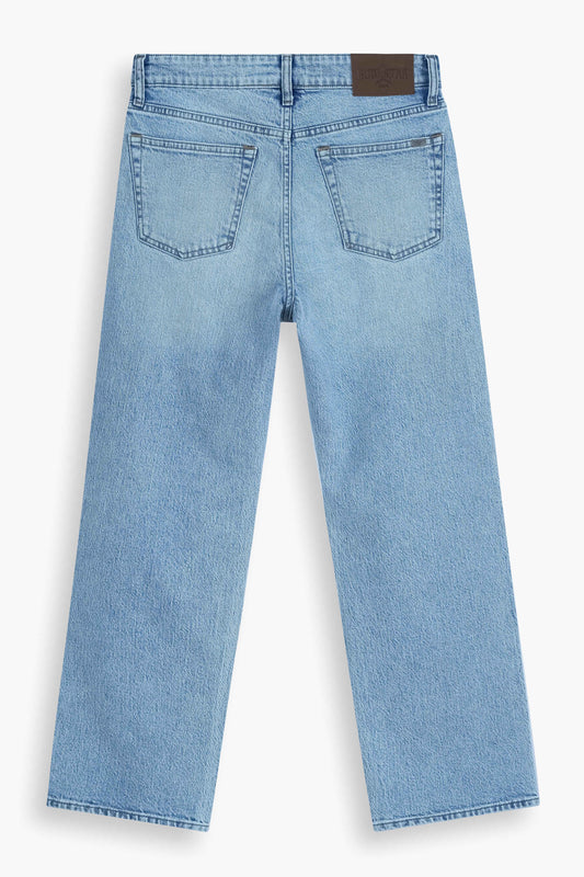 Loose Straight Fit Jeans Light Blue