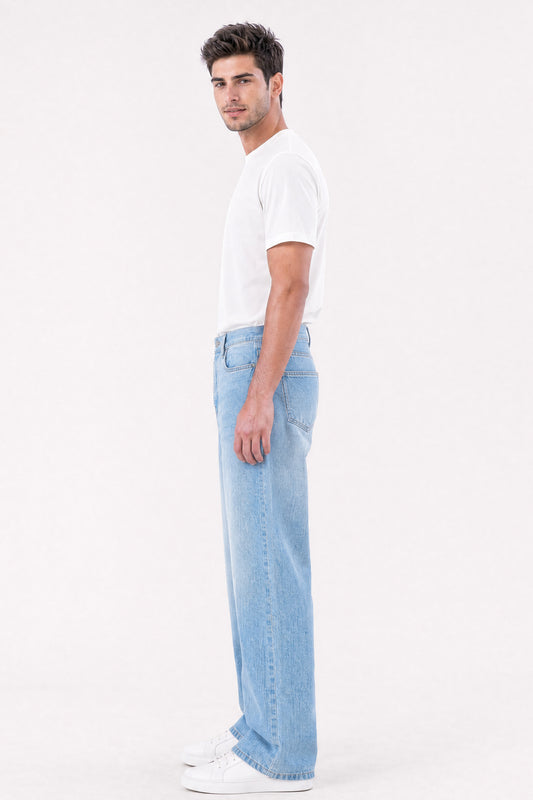 Dustland Straight Fit Jeans Light Blue