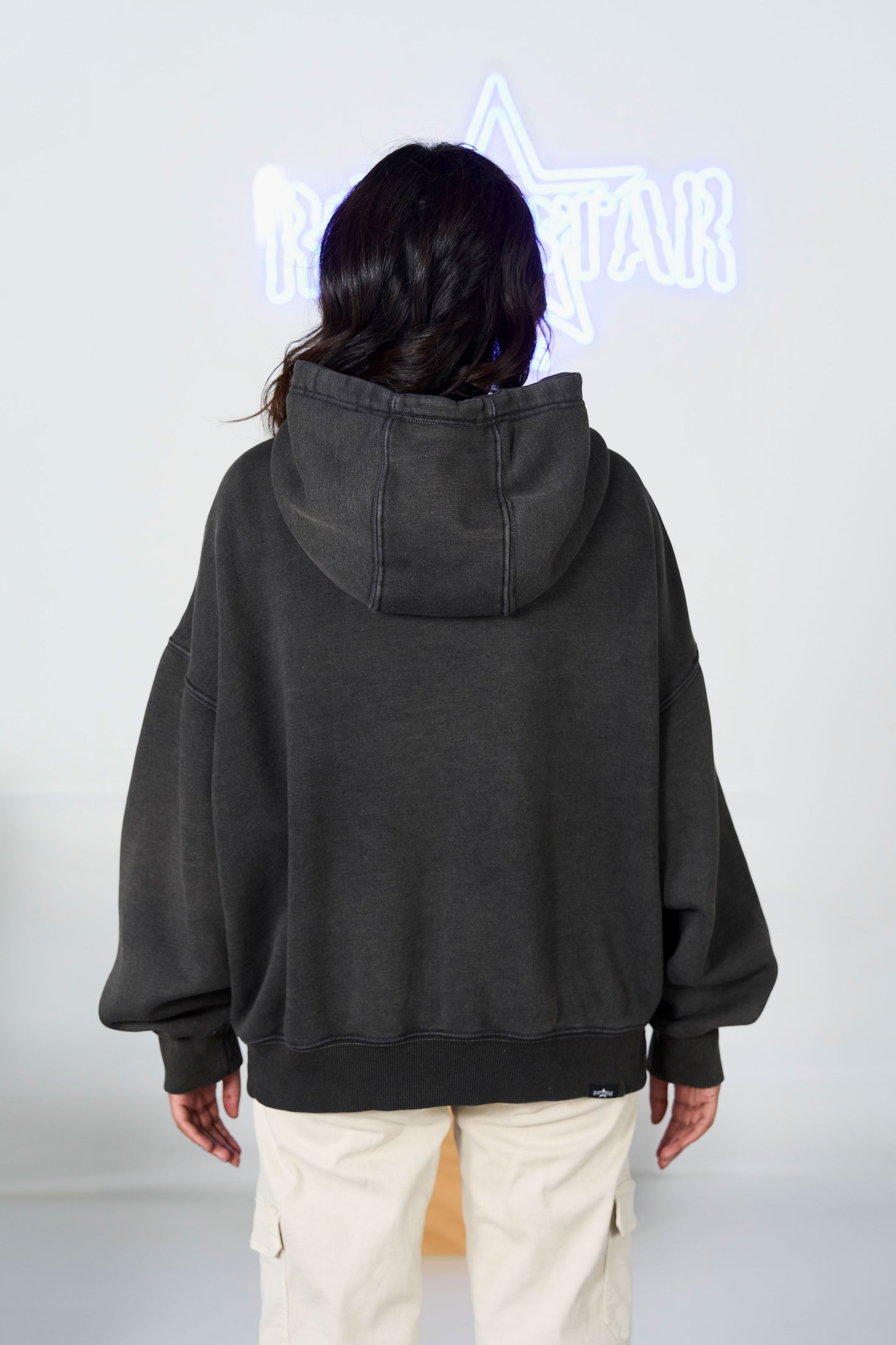 Baggy Acid Hoodie shop at rockstar jeans