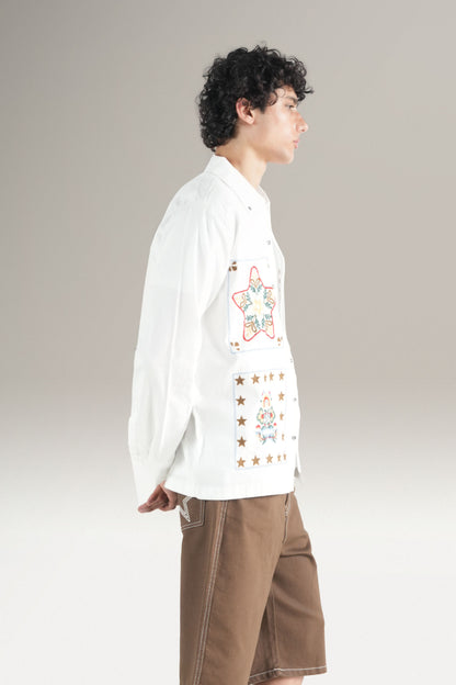 Truck Star White Shirt