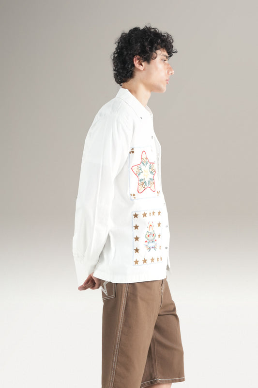 Truck Star White Shirt