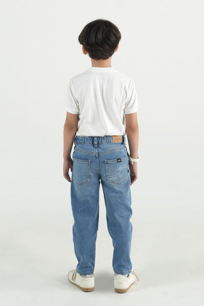 Light blue Straight jeans