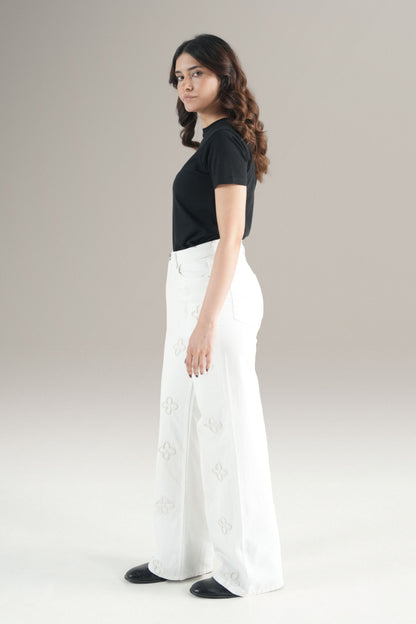 Snowflake Pearl Pants