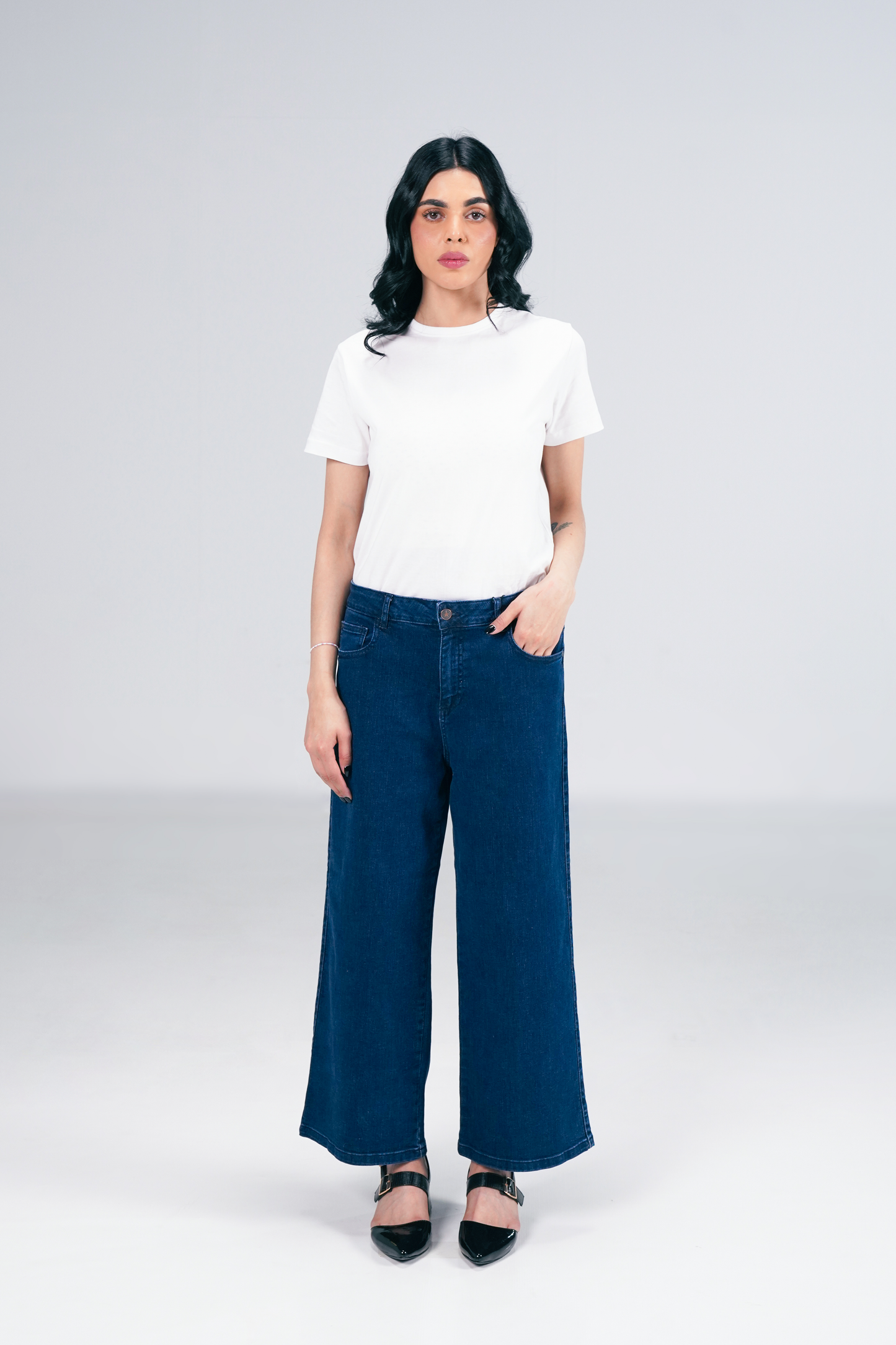 Reverie Palazzo Dark Blue shop at Rockstar Jeans