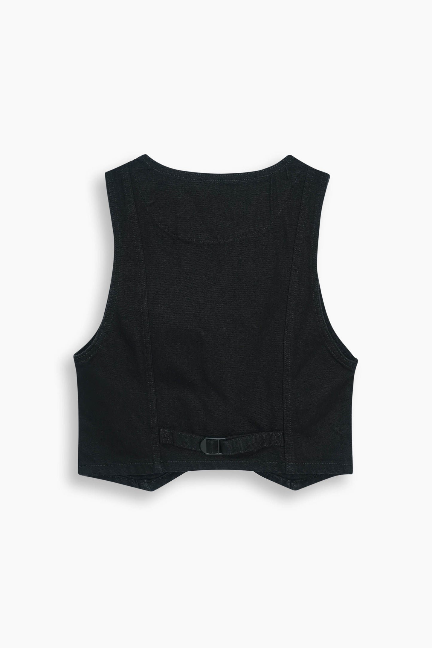 Limited Denim Vest Black