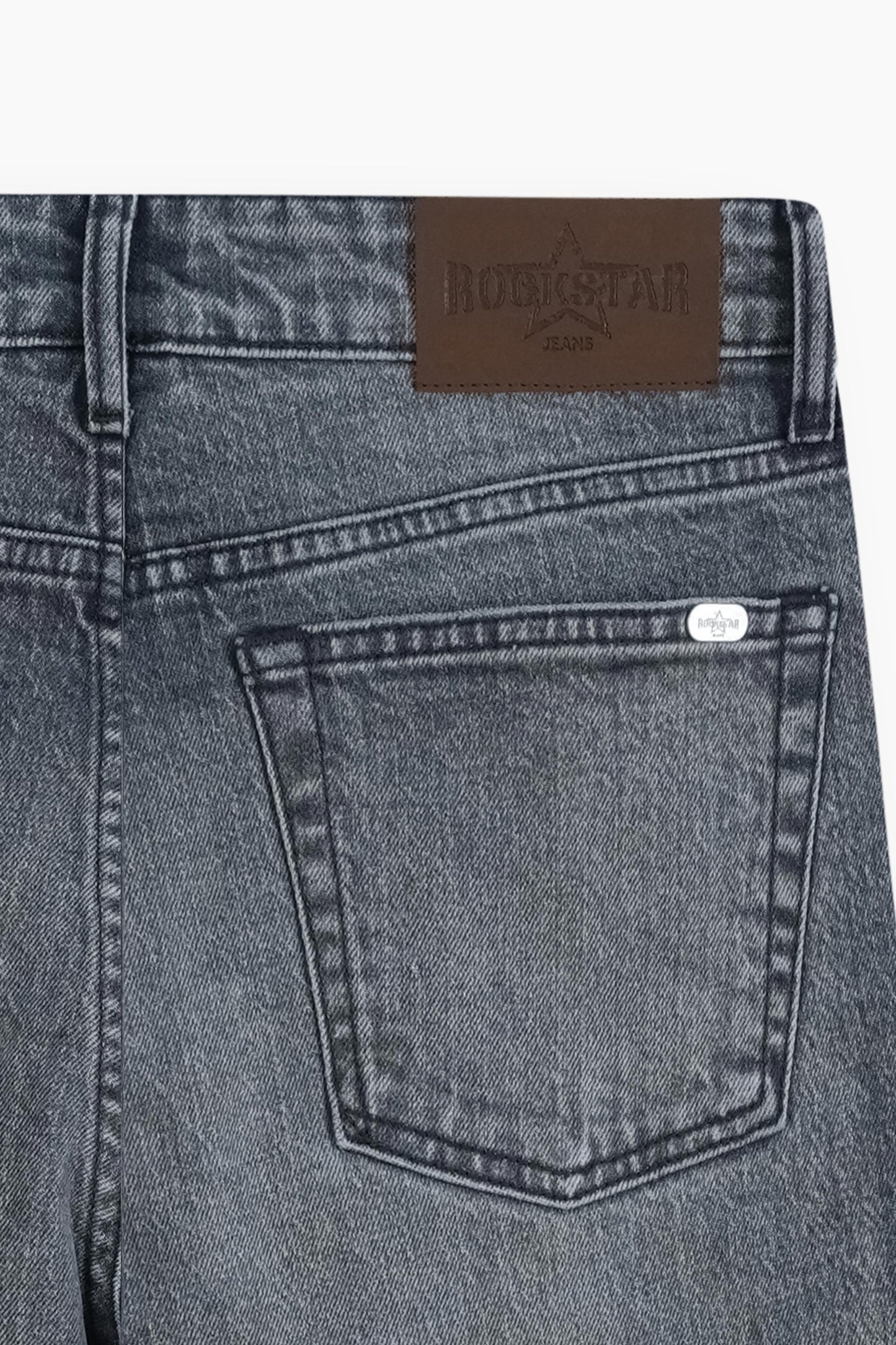 Loose Straight Fit Jeans Charcoal