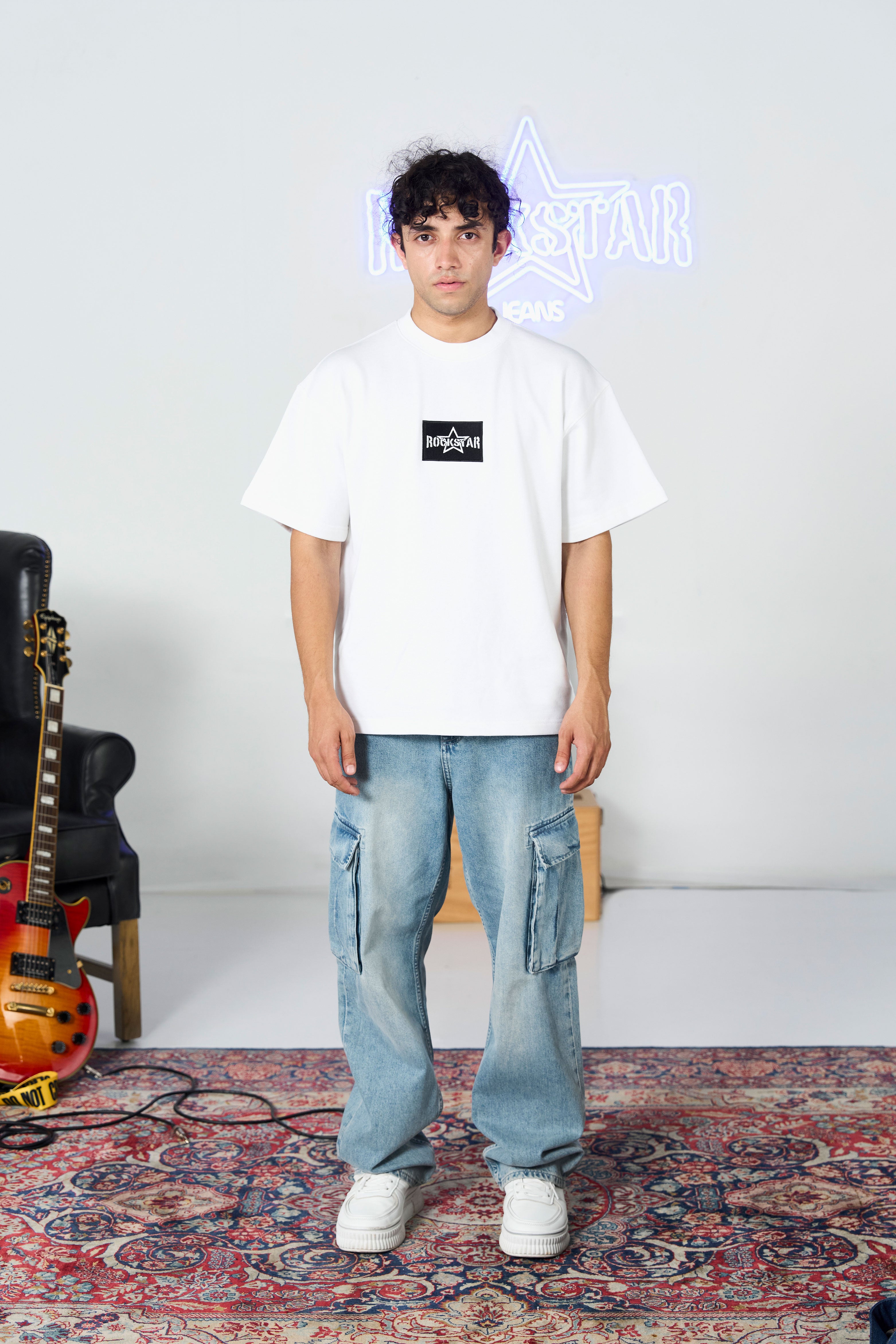 Bleach Wash Vintage Cargo