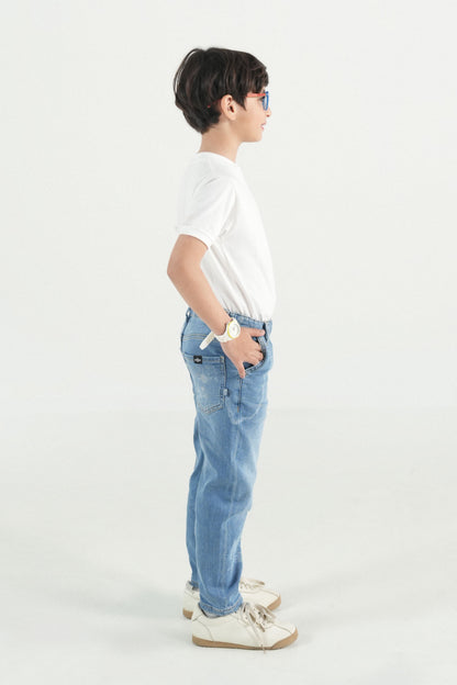 Light blue Straight jeans