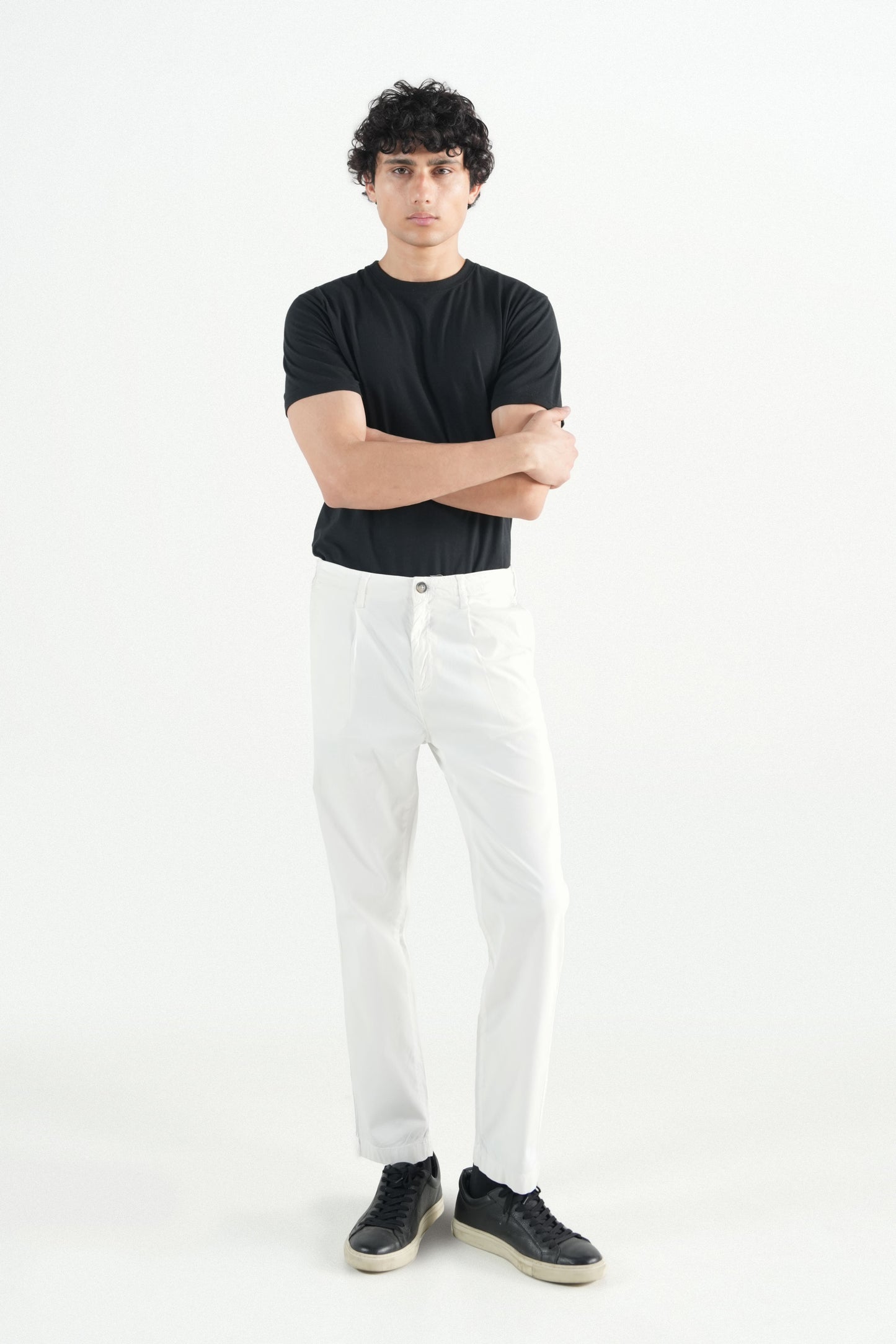 Pleated Chino Pant