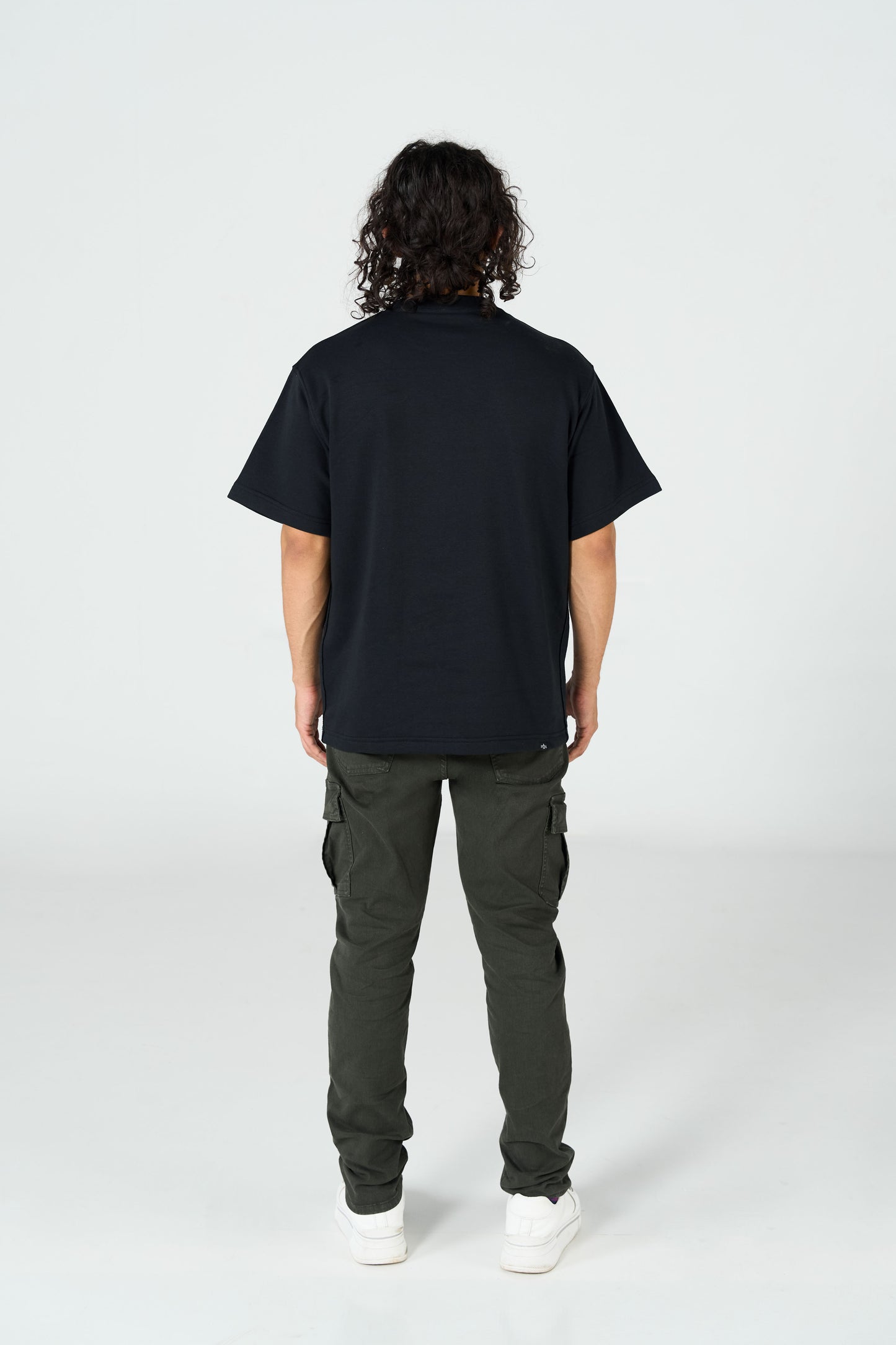 Oversized Black T-Shirt shop at Rockstar Jeans