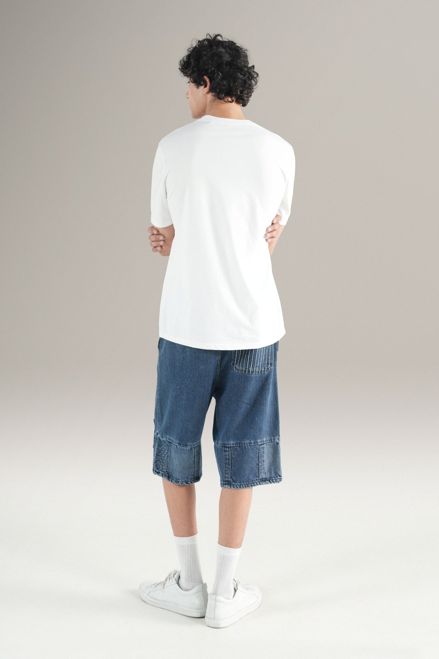 Dark Persian Rug Jorts